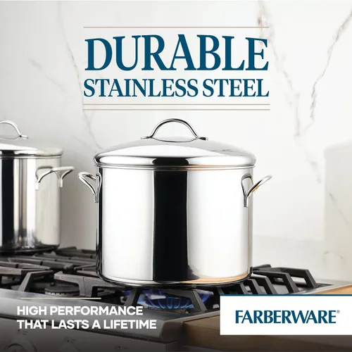 Vista 91 de Farberware Olla clásica de vapor hecha en acero inoxidable, 3 qt.