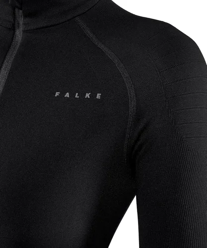 Vista 4 de FALKE Camiseta de manga corta con cremallera para mujer, talla L, S y Sh