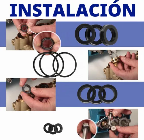 Vista 5 de 12 piezas de repuesto 76975 kit de sello para bombas 4DNX se adapta a bombas CAT 4DNX25GSI y 4DNX27GSI