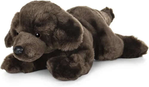 Vista 2 de GUND Peluche de perro Labrador de chocolate, mediano, 14 pulgadas