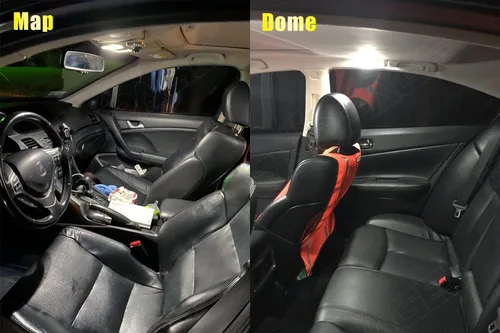 Vista 5 de 14 luces LED Altima interiores para Nissan Altima 2007 2008 2009 2010 2011 2012 blanco 6000K LED paquete de iluminación interior + luces