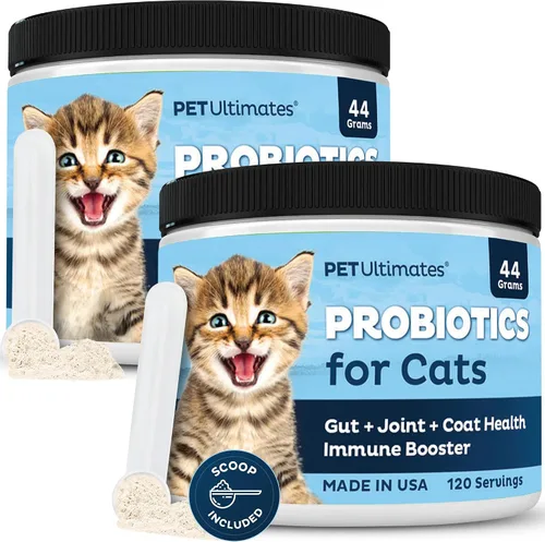 Vista 9 de Pet Ultimates probióticos para gatos, 44 gramos