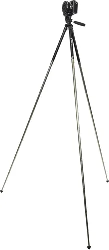 Vista 3 de Fot 817679 Small Tripod FZ-158 Black 8 Tiers 2-Way Head Lightweight Aluminum