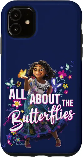 Vista 8 de iPhone 16 Disney Encanto All About The Butterflies Mirabel Poster Case