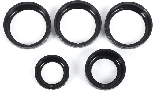 Vista 6 de PIUGILH Consolas centrales - Cubierta de perilla para interruptor de aire acondicionado compatible con Hummer H3 2005-2009, cubierta de botón