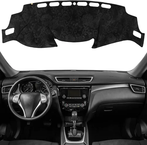 Vista 24 de Alfombrilla Protectora para Salpicadero Compatible con Nissan Altima 2012-2007 (Código de Cuerpo L32, Sin Modelos HUD), Alfombrilla Antirreflejos