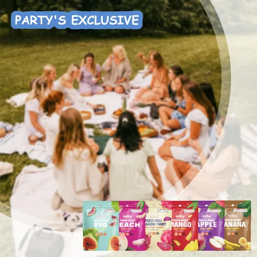 Vista 6 de ONETANG Fruta mixta liofilizada, paquete de 12 unidades, sin OMG, Kosher, sin azúcar añadida, sin gluten, vegano, regalos de vacaciones, aperitivo