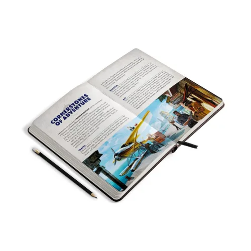 Vista 3 de Broken Compass Adventure Journal Core Book - Juego de rol inspirado en películas de aventura, divertido juego de rol para niños y adultos, a partir