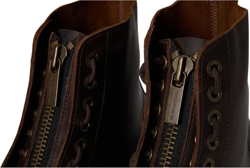 Vista 6 de Dr. Martens Botas de plataforma de cuero Sinclair unisex para adultos