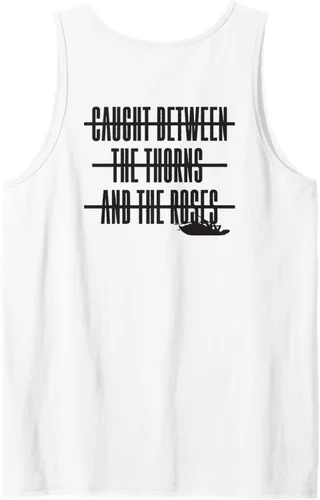 Vista 2 de Papa Roach - Mercancía oficial - Camiseta sin mangas de espinas, Blanco, S