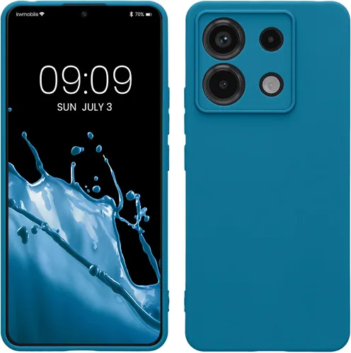 Vista 66 de kwmobile Funda compatible con Xiaomi Redmi Note 9S / 9 Pro / 9 Pro Max - Funda protectora de silicona TPU suave y delgada - Negro mate