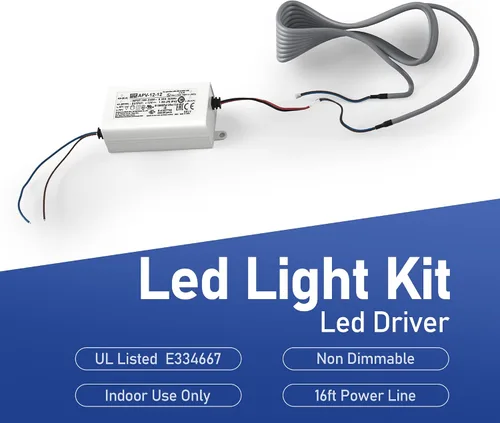 Vista 8 de Acero inoxidable Led Ducha Nicho 18"x12" Cepillado 3-Color LED