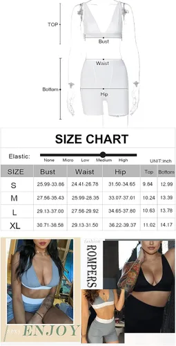 Vista 7 de ZFLM Sleeveless V-Neck Crop Tops Leggings 2 Pieces Set Winter Women Fashion Streetwear Outfits Sportswear Tracksuit