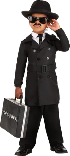 Vista 2 de Niño Agente Secreto Hombre