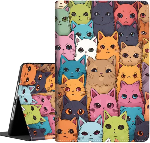 Vista 26 de Funda para 9.7 pulgadas 2017 2018/iPad air/iPad Air 2, Auto Sleep/Wake Multi-ángulo de visión Slim Folio Stand Funda para Ipad 6ª/5ª