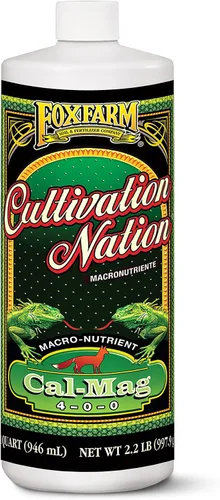 Vista 7 de FoxFarm Cultivation Nation Cal-Mag para plantas - 4-0-0, 3% de calcio, 1% de magnesio - 1 pinta