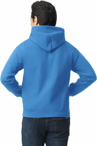 Vista 3 de Gildan Sudadera con capucha de forro polar para adultos, estilo G18500, paquete múltiple