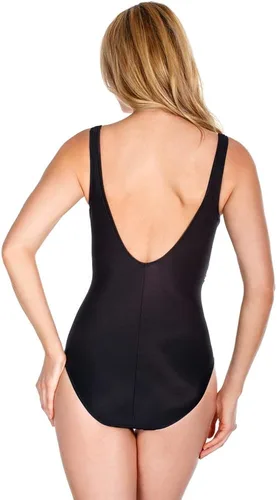 Vista 2 de Miraclesuit Women's Swimwear Long Torso Sanibel Tummy Control Underwire Bra One Piece Swimsuit