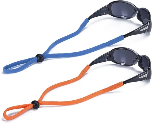 Vista 13 de 2-Pack Universal Eyeglasses Strap Adjustable Lanyard Eyewear Retainer, 24" Negro