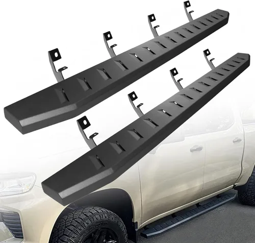 Vista 13 de ONINE Clutch 7" Running Boards for Chevy Silverado GMC Sierra Crew Cab