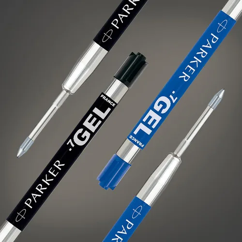 Vista 9 de Parker Jotter London - Paquete de descubrimiento de recambios para bolígrafo y gel: 3 recambios Quinkflow para bolígrafos y 3 recambios Quink Gel