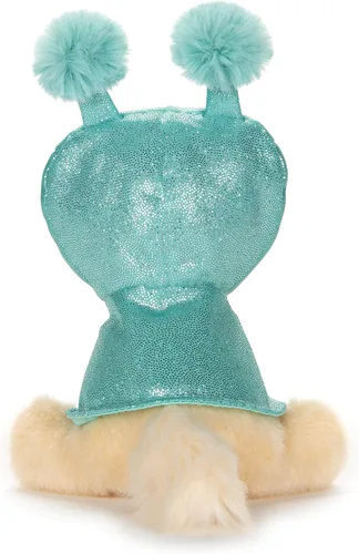 Vista 4 de GUND Boo Mundo's Perro Más Lindo Itty Bitty Boo Alien Peluche de Perro Tipo Pomeranian, 5 Pulgadas
