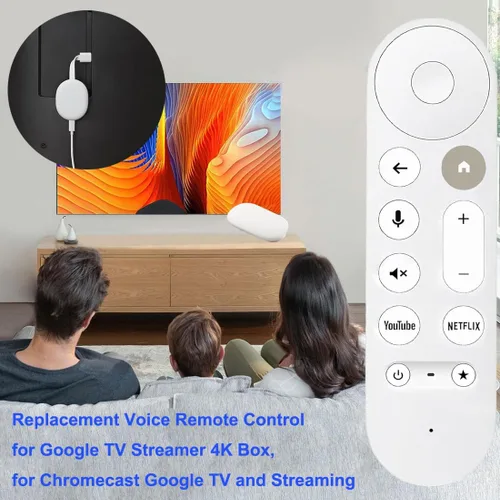 Vista 4 de Reemplazo de control remoto para todos los TCL Android 4K UHD Smart TV [sin función de voz], (RC802V FNR1) Compatible con todos los TCL Android TV