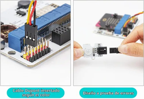 Vista 5 de ELECFREAKS Microbit Smart Agriculture Kit Micro:bit Sensor Starter Kit Pulpo Series Sensor, DIY Programación STEM Kit con Módulos Electrónicos