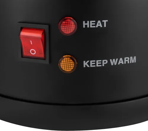 Vista 8 de Urna de café, cafetera eléctrica de 8 litros con control de botón de encendido y apagado fácil, calentamiento rápido de 1000 W que hace hasta 30