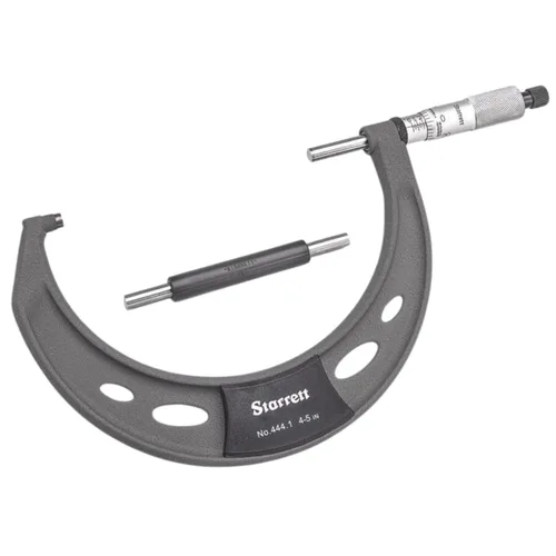 Vista 48 de Starrett Micrómetro digital exterior, rango de 0-1", graduación de .0001