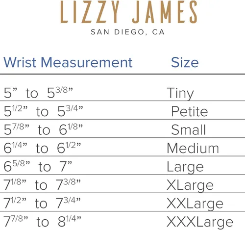 Vista 5 de Lizzy James Bella - Collar de pulsera en plata y cuero gris metálico, Cuero Metal