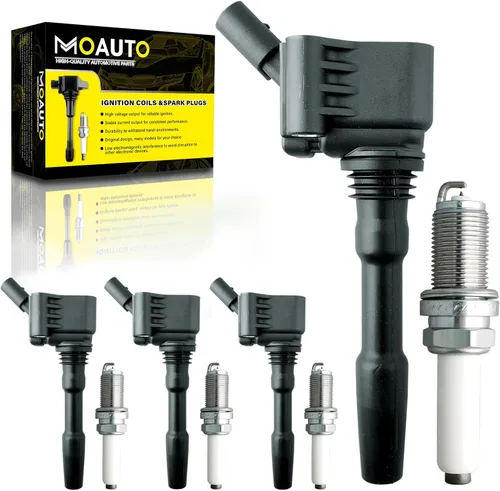 Vista 14 de Juego de 6 bobinas de encendido pack UF487 90919-02255 y 6 piezas bujías de iridio compatibles con Lexus Toyota Lotus ES350 RX350 RX450h Avalon