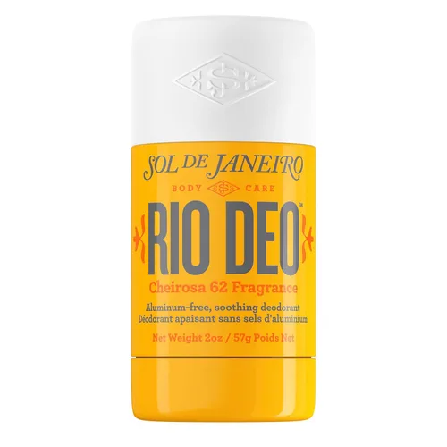 Vista 10 de Sol de Janeiro Rio Deo - Refillable Aluminum Free Deodorant Prevents Odor, Gently Exfoliates, Evens Skin Tone