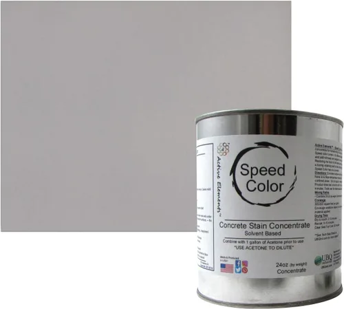 Vista 12 de El tinte para hormigón Ten Second Color (TSC) hace 1 galón de grado profesional y fácil de usar. Tinte de cemento semitransparente. Se seca en Crema