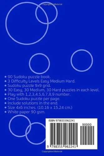 Vista 2 de Sudoku Book Small Mini Puzzle Books For Adults 2023 Sudoku Travel Puzzle Books For Adults Pocket Size Travel Games Great Gift For Anyone You Love