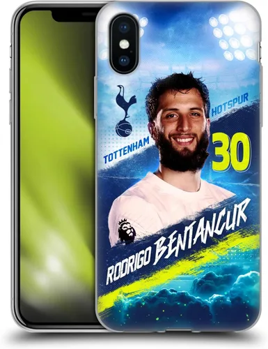 Vista 44 de Head Case Designs Officially Licensed Tottenham Hotspur F.C. Cristian Romero 2023/24 First Team Gel Case [Military Grade] Compatible with Apple