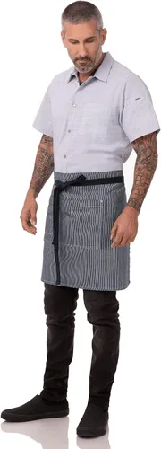 Vista 2 de Chef Works Delantal unisex Portland Half Bistro