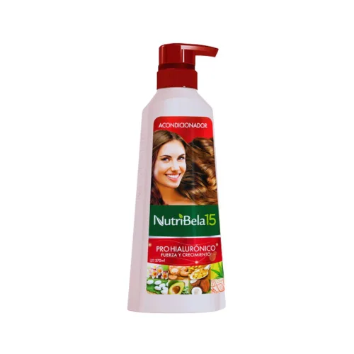 Vista 3 de Nutribela 15 Pro Hiauronico Champú 13.5 fl oz + Acondicionador 13.5 fl oz (2 Pack)