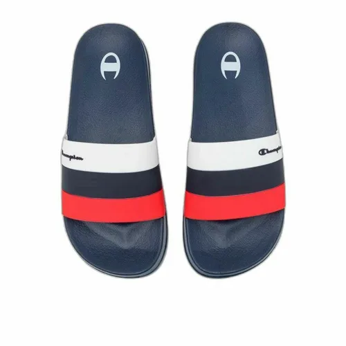 Vista 3 de Chanclas para Niños Champion Slide All American Azul marino
