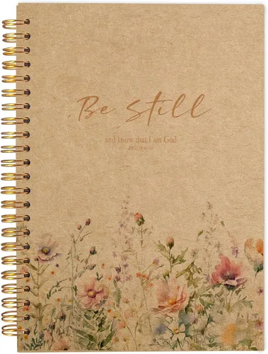 Vista 45 de Faith Can Move Mountains - Cuaderno cristiano - Regalos cristianos inspiradores para mujeres, cuadernos de diario bíblico para tomar notas, cuaderno