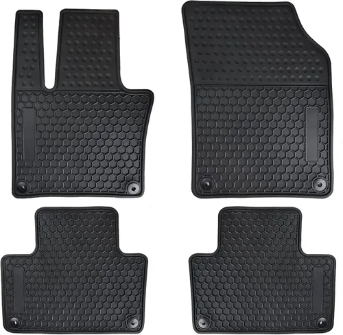 Vista 11 de Alfombrillas de suelo de coche personalizadas para Volvo S60 2011-2018 (no modelos Inscription) y V60 2015-2018, alfombrillas protectoras