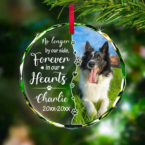 Vista 18 de Adorno de Navidad personalizado con foto, adornos de imagen personalizados para Navidad 2026, adorno colgante conmemorativo personalizado