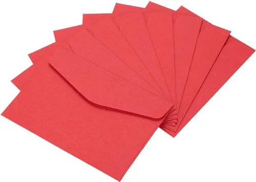 Vista 9 de YOKIVE Paquete de 60 sobres para tarjetas de regalo, nota de felicitación de negocios, sobre soporte para artículos pequeños, ideal para Rosado