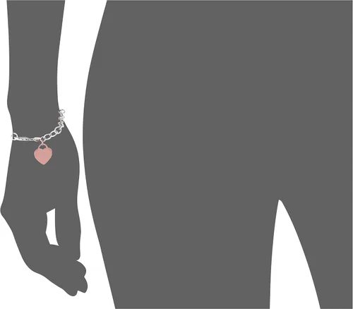 Vista 2 de Tienda Collection Heart-Tag Bracelet