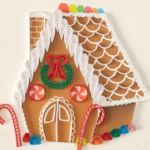Vista 5 de NIQUEA.D, Tarjeta de Navidad de la casa de jengibre