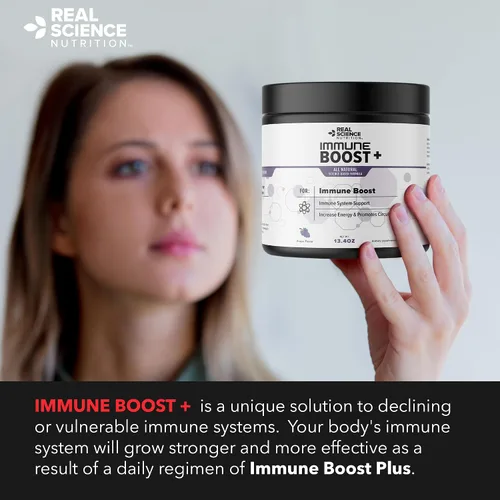 Vista 8 de Immune Boost Plus Fórmula de inmunidad natural, mejora la salud y el bienestar del sistema inmunológico, más potente que la baya del saúco