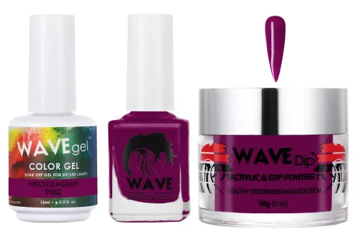 Vista 200 de WAVEGEL - Juego de gel de remojo, laca de uñas y polvo acrílico a juego - Colección Simplicity - #P109 Blizzard