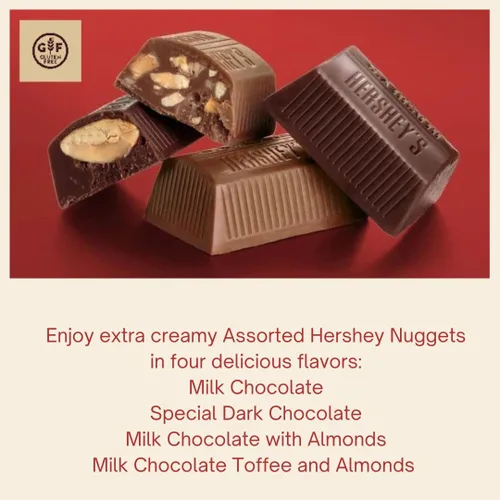 Vista 2 de Surtido de pepitas de chocolate, 2 libras, a granel, envueltas en aluminio, perfectas para bodas, aniversarios, duchas, eventos corporativos