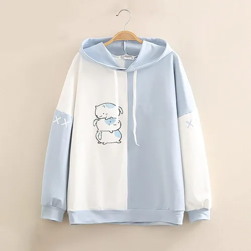 Vista 2 de Lindas sudaderas con capucha para adolescentes y niñas, sudaderas con capucha para adolescentes, camisetas de manga larga, sudaderas con capucha