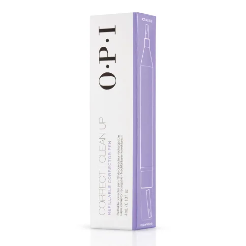 Vista 11 de Lápiz corrector OPI para uñas recargable, 0,13 onzas líquidas